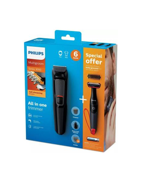 Philips Rasoio Elettrico Multigroom MG3710/85