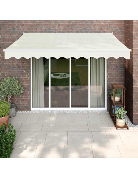 Tenda Sole Automatica Retrattile Crema 3x2,5 m
