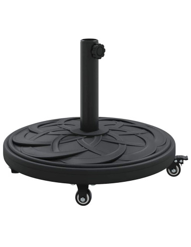 Base per ombrellone Art déco Nero Ø 45 x 39,5 cm Ferro