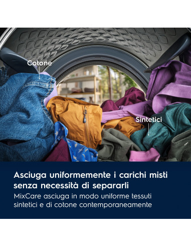 Electrolux EW6HA19G Asciugatrice 600 GentleCare 9 kg