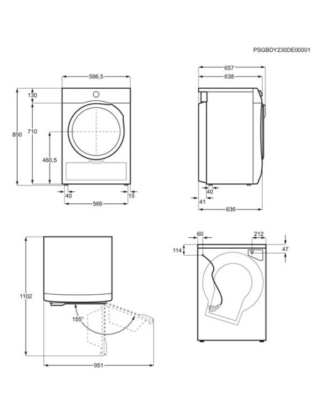 ASC TR7HG9C 9KG A+++ SERIE 7000