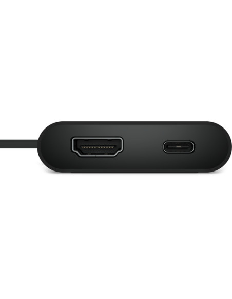 DELL DA225 Cablato USB 3.2 Gen 1 (3.1 Gen 1) Type-C Nero