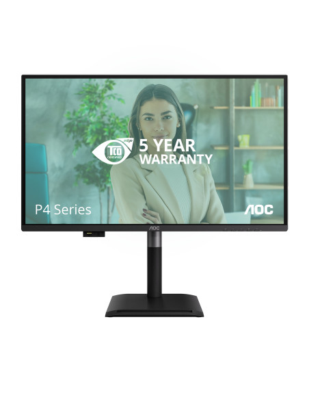 AOC Q27P4U Monitor PC 68,6 cm (27") 2560 x 1440 Pixel Wide Quad HD Nero