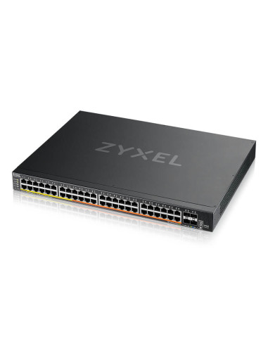 Zyxel XMG2230-52HP Gestito L2/L3 2.5G Ethernet (100/1000/2500) Supporto Power over Ethernet (PoE) 1U Nero