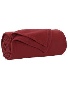 Coperte da Pile 24 pcs Rosso Bordeaux 170 x 130 cm Panno 2