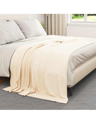 Coperte da Pile 24 pcs Crema 200 x 150 cm Panno