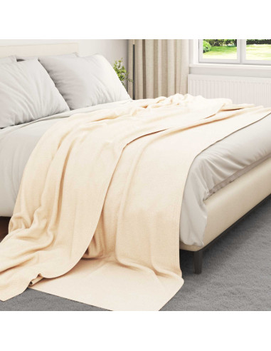 Coperte da Pile 24 pcs Crema 270 x 240 cm Panno