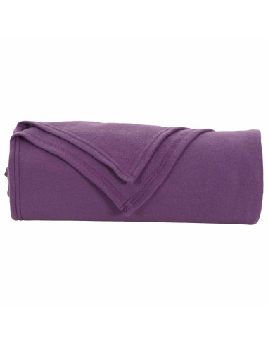 Coperte da Pile 24 pcs Viola 170 x 130 cm Panno