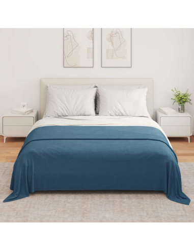 Coperta Blu navy 280 x 210 cm Panno