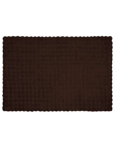 Coperta in Pelliccia di Coniglio Finta Cammello 150 x 220 cm