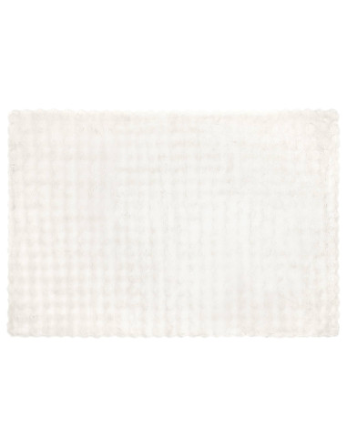 Coperta in Pelliccia di Coniglio Finta Bianco 150 x 220 cm