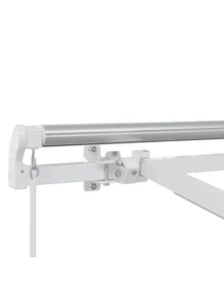 Struttura della tenda Bianco 350 x 250 cm Alluminio