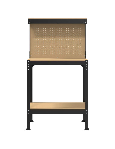 Banchi da lavoro Nero 81 x 41 x 145 cm Legno multistrato