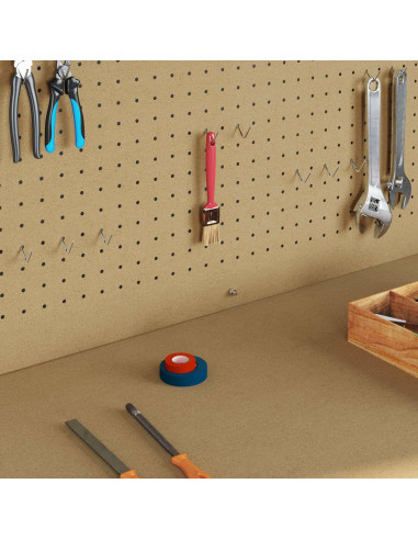 Banchi da lavoro Nero 90 x 49 x 141 cm Legno multistrato