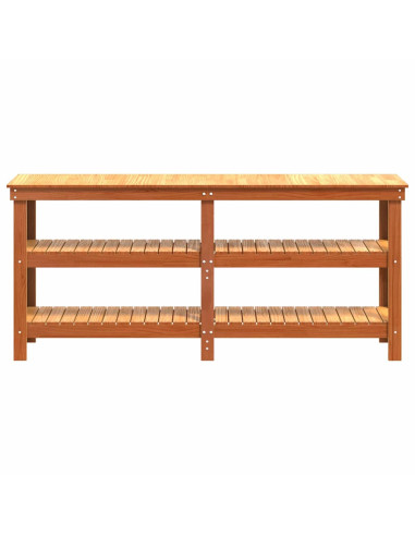 Banco da lavoro Marrone cerato 181.5 x 50 x 80 cm Pino massello