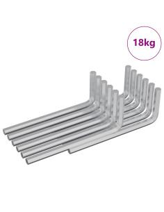 Chiave Esagonale 2118 pcs Argento 32 x 86 mm Acciaio 2