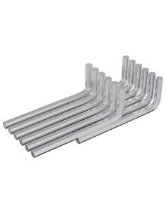 Chiave Esagonale 1800 pcs Argento 32 x 86 mm Acciaio 2