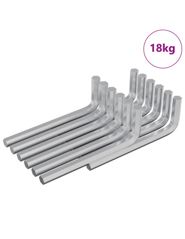 Chiave Esagonale 1800 pcs Argento 32 x 86 mm Acciaio
