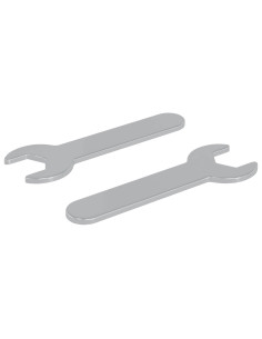 Chiave inglese 2 pcs Argento 13 mm Ferro 2