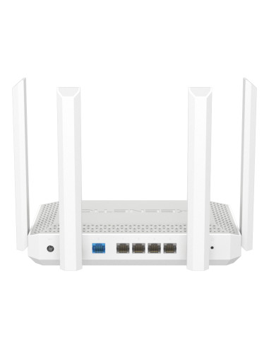 Keenetic Hero 4G+ (KN-2312) router wireless Gigabit Ethernet Dual-band (2.4 GHz/5 GHz) Grigio, Bianco