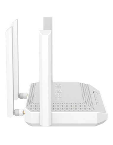 Keenetic Hero 4G+ (KN-2312) router wireless Gigabit Ethernet Dual-band (2.4 GHz/5 GHz) Grigio, Bianco