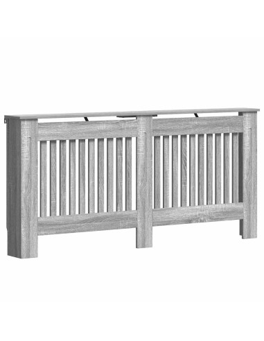 Copertura per radiatori Grigio Sonoma 172 x 19 x 81,5 cm