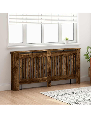 Copertura per radiatori Rovere fumé 172 x 19 x 81,5 cm