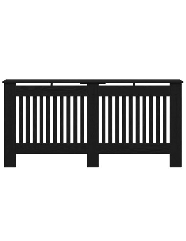 Copertura per radiatori Rovere Nero 172 x 19 x 81,5 cm