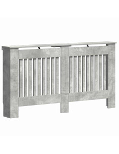 Copertura per radiatori Grigio cemento 152 x 19 x 81,5 cm 2