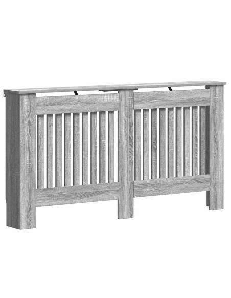 Copertura per radiatori Grigio Sonoma 152 x 19 x 81,5 cm