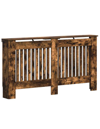 Copertura per radiatori Rovere fumé 152 x 19 x 81,5 cm
