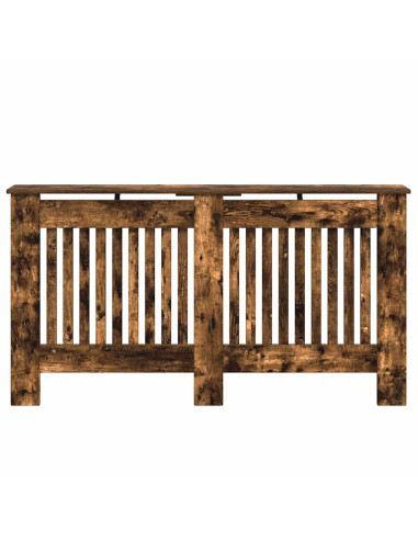 Copertura per radiatori Rovere fumé 152 x 19 x 81,5 cm