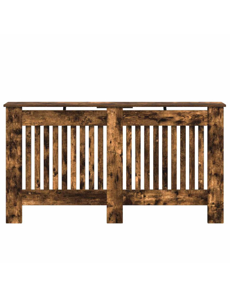 Copertura per radiatori Rovere fumé 152 x 19 x 81,5 cm