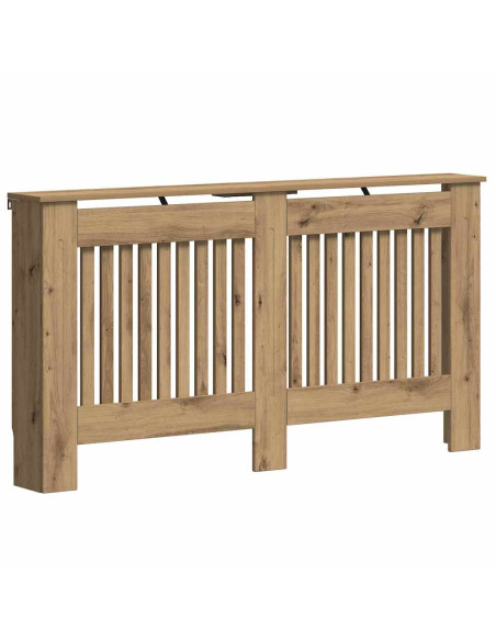Copertura per radiatori Rovere artigianale 152 x 19 x 81,5 cm