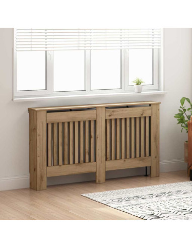 Copertura per radiatori Rovere artigianale 152 x 19 x 81,5 cm