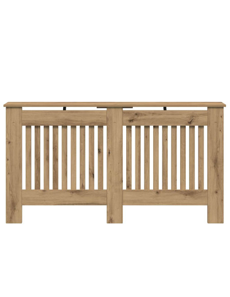 Copertura per radiatori Rovere artigianale 152 x 19 x 81,5 cm