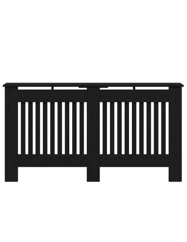 Copertura per radiatori Rovere Nero 152 x 19 x 81,5 cm