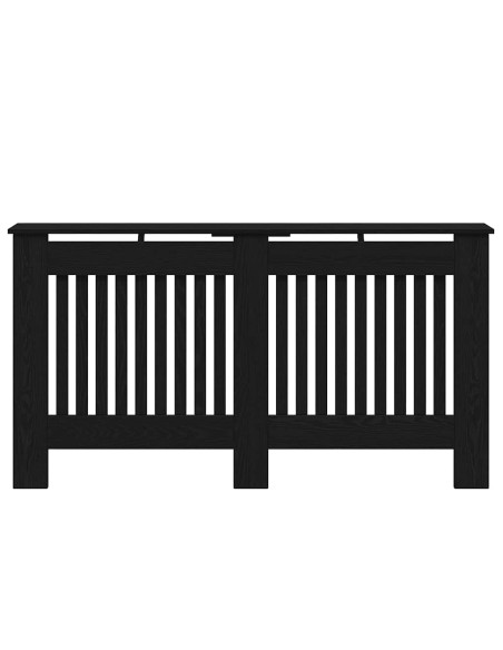 Copertura per radiatori Rovere Nero 152 x 19 x 81,5 cm