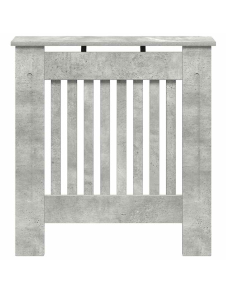 Copertura per radiatori Grigio cemento 78 x 19 x 81,5 cm