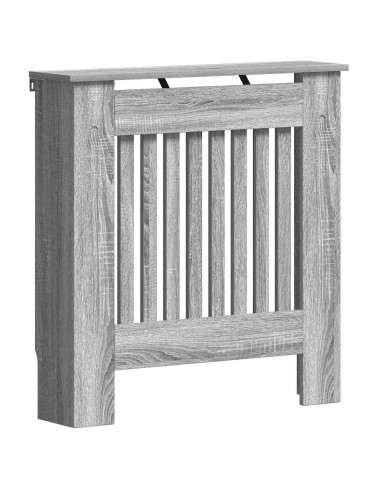 Copertura per radiatori Grigio Sonoma 78 x 19 x 81,5 cm