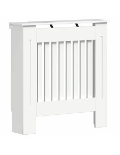 Copertura per radiatori Bianco Lucido 78 x 19 x 81,5 cm 2