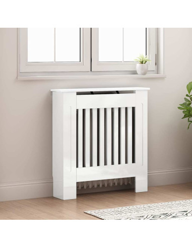 Copertura per radiatori Bianco Lucido 78 x 19 x 81,5 cm