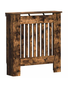 Copertura per radiatori Rovere fumé 78 x 19 x 81,5 cm 2