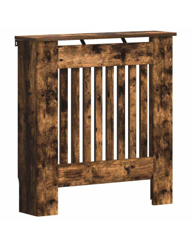 Copertura per radiatori Rovere fumé 78 x 19 x 81,5 cm
