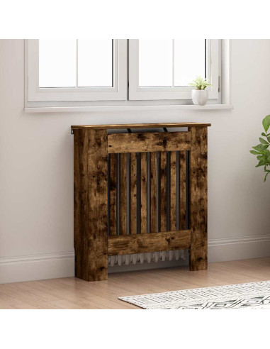 Copertura per radiatori Rovere fumé 78 x 19 x 81,5 cm