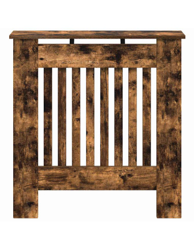 Copertura per radiatori Rovere fumé 78 x 19 x 81,5 cm