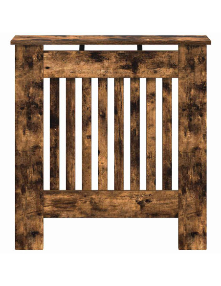 Copertura per radiatori Rovere fumé 78 x 19 x 81,5 cm
