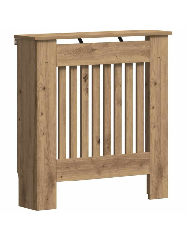 Copertura per radiatori Rovere artigianale 78 x 19 x 81,5 cm