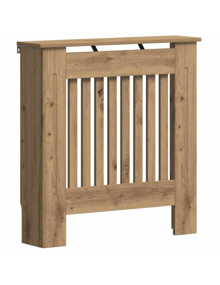 Copertura per radiatori Rovere artigianale 78 x 19 x 81,5 cm