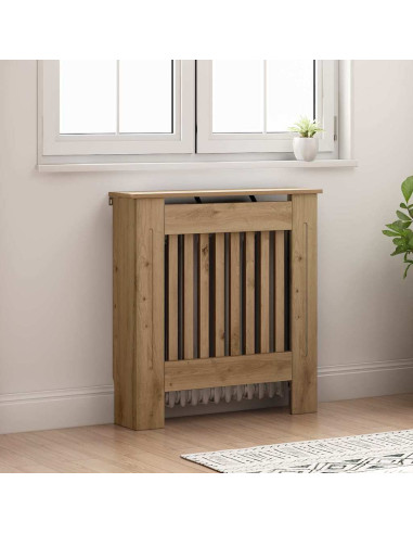 Copertura per radiatori Rovere artigianale 78 x 19 x 81,5 cm